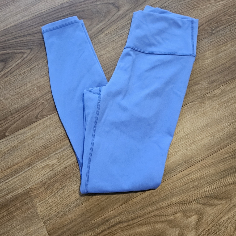 Fabletics PowerHold Leggings in Soft Blue